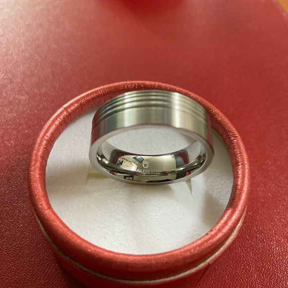 COPY - StainlessSteel Band by Halo. Satin Size 13  Graduated etching. Polished … - Picture 5 of 6